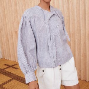 Cream Ulla Johnson Clarke Blouse